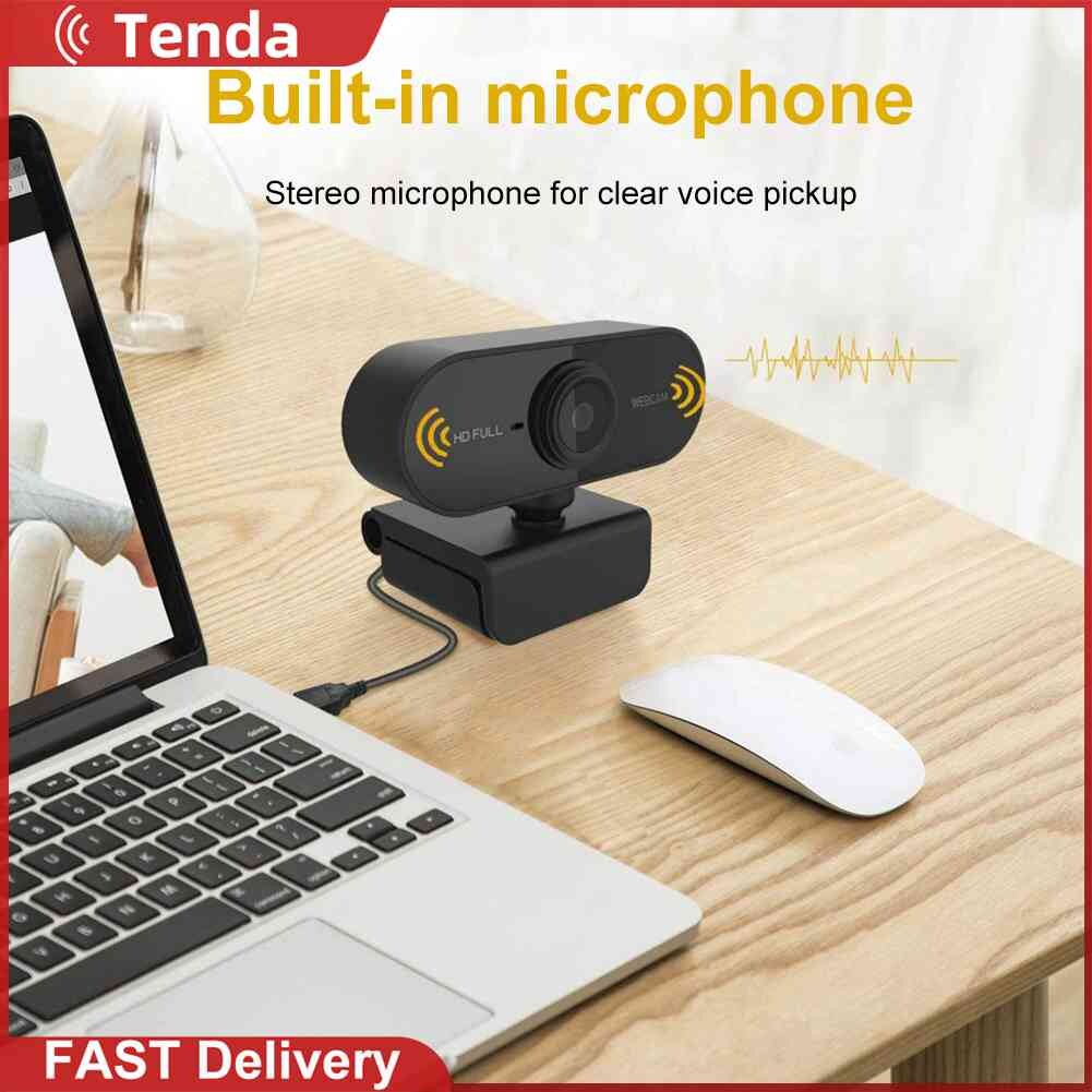 Webcam 1080p full hd web camera with microphone usb plug web cam for pc computer mac laptop desktop web camera 1080p