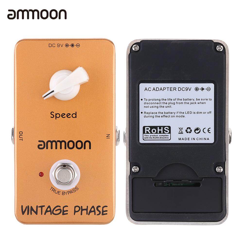 ammoon AP-03 Vintage Phase Phaser Guitar Effect Pedal True Bypass