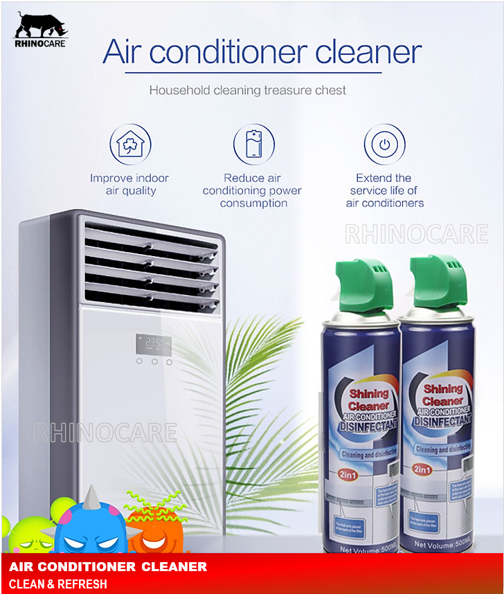 Air Cond Cleaner Home DIY Air Conditioner AirCond Coil Cleaner 500mL