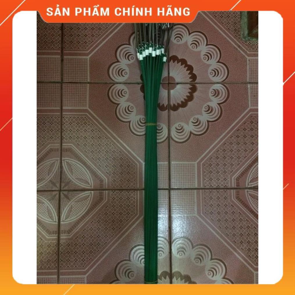 10 móc treo lan bọc nhựa 70cm.