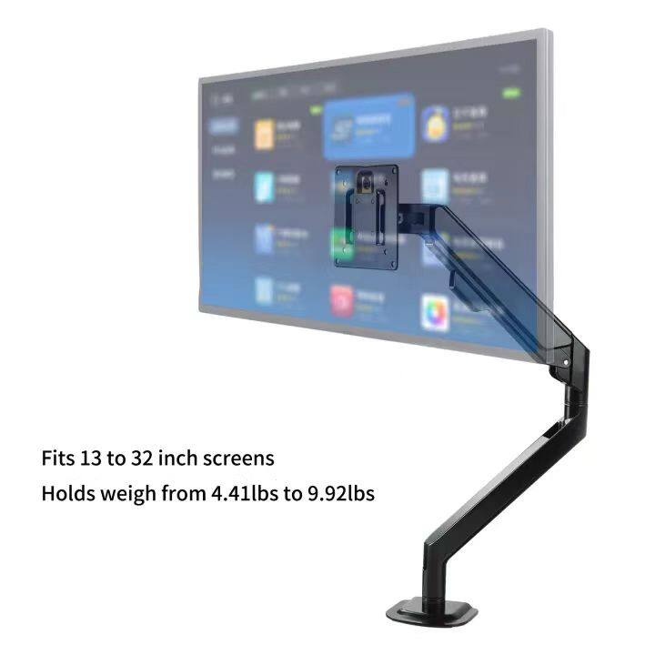 BÁO GIÁ Bán Màn Hình Lcd 17 Inch Cũ | Shopee Lazada Sendo Tiki mới nhất 38 17 Để 30 Inch Gas Strut Màn Hình LCD Màn Hình LED Chủ TV Chân Đế Sạc Để Bàn Chủ Núi Chuyển Động Linh Hoạt Ergonomic Màn Hình Bàn StandSingle Màn Hình Máy Tính Để Bàn Giá Treo Gắn Tay Với Điều Chỉnh Chiều Cao
