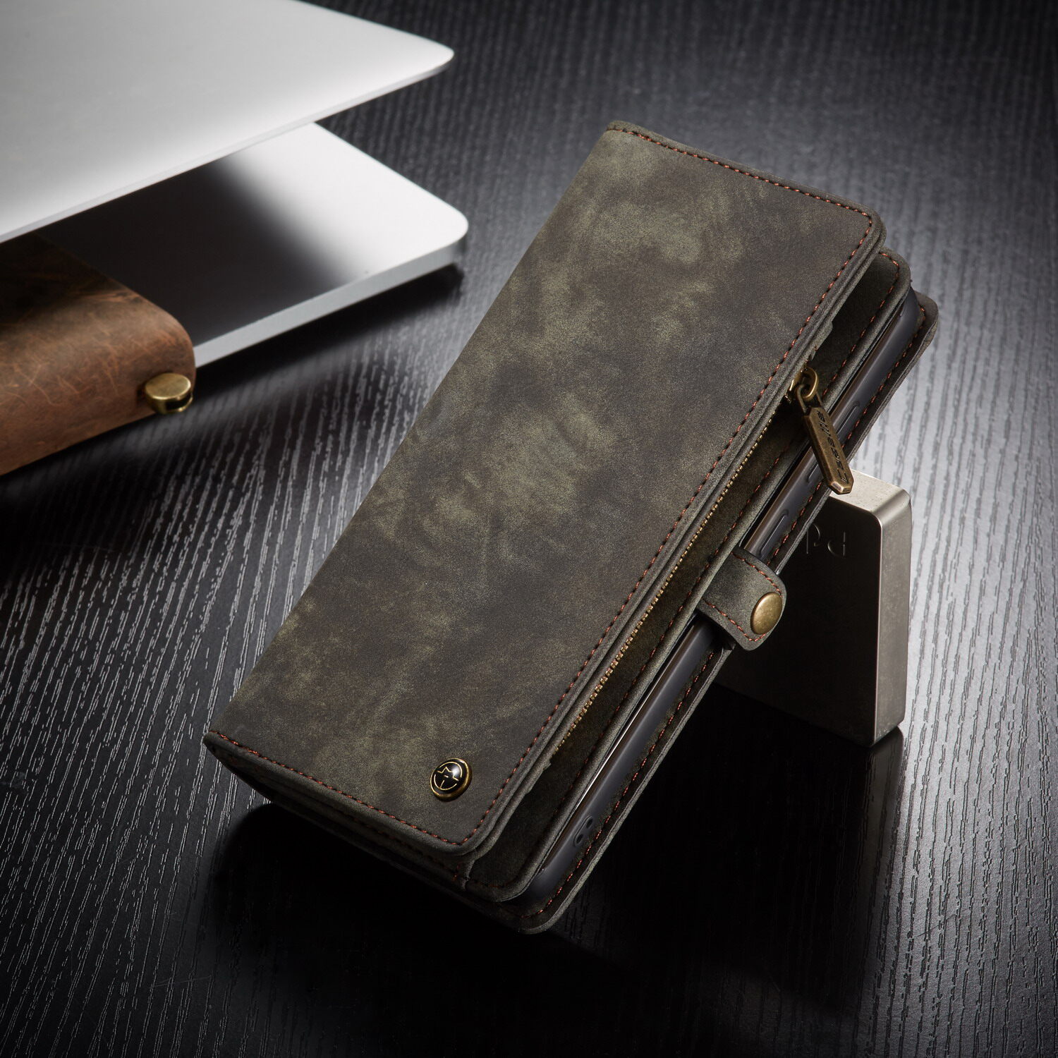 CaseMe Wallet Phone Case for Samsung S20/S20 Plus/S20 Ultra Magnetic 360 Retro Leather Credit Card Money Slot Back Cover for Samsung Galaxy S20/S20 Plus/S20 Ultra