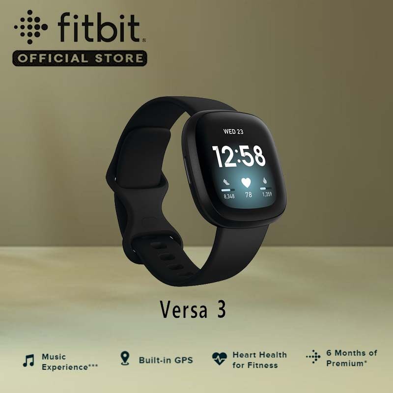 Fitbit versa best sale 3 store music