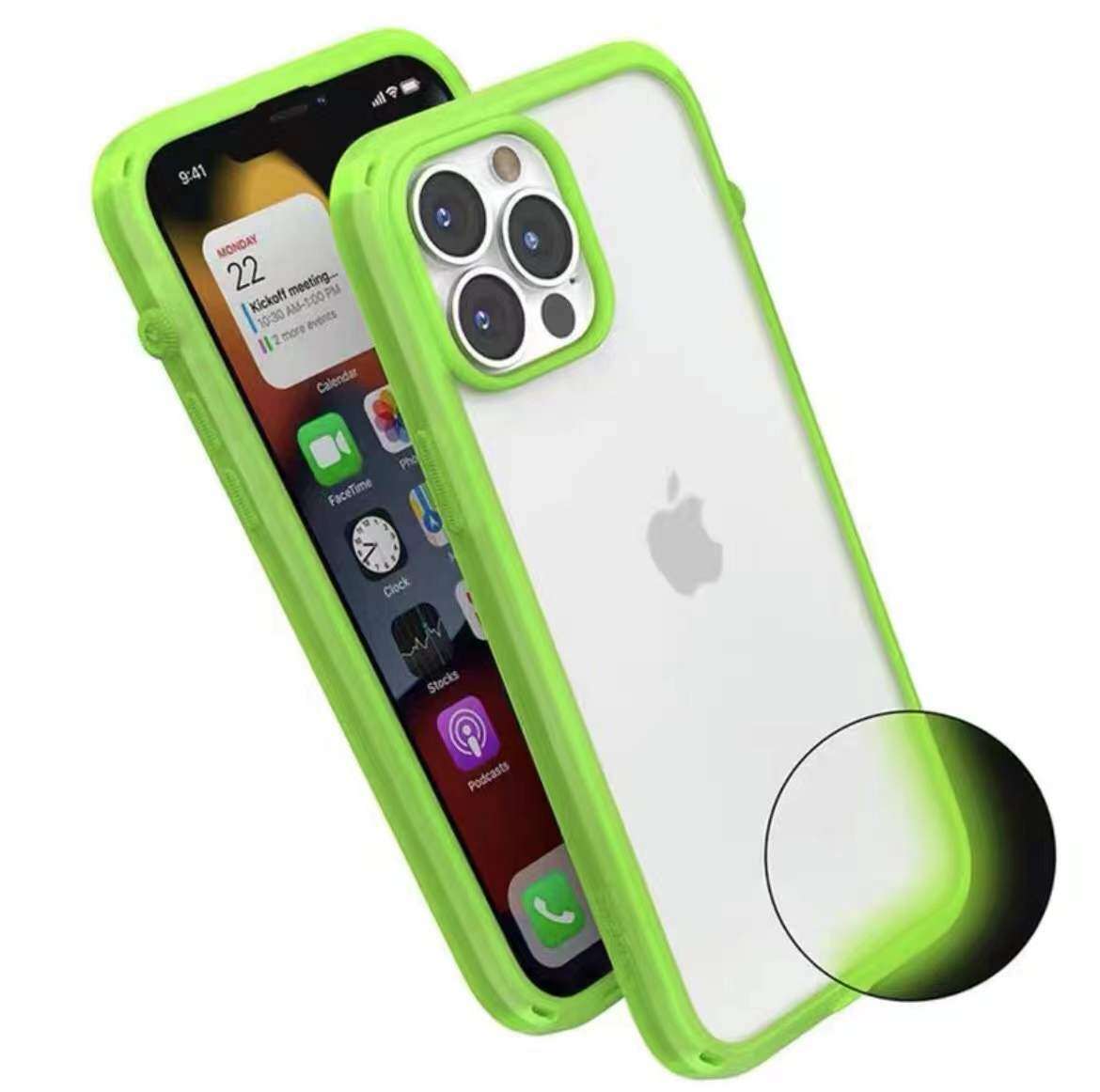 Catalyst IPhone 13 pro max 13 pro iphone 13  iphone 12 pro max iphone 11 pro max with Clear matte Back Case Transparent Cover phone case