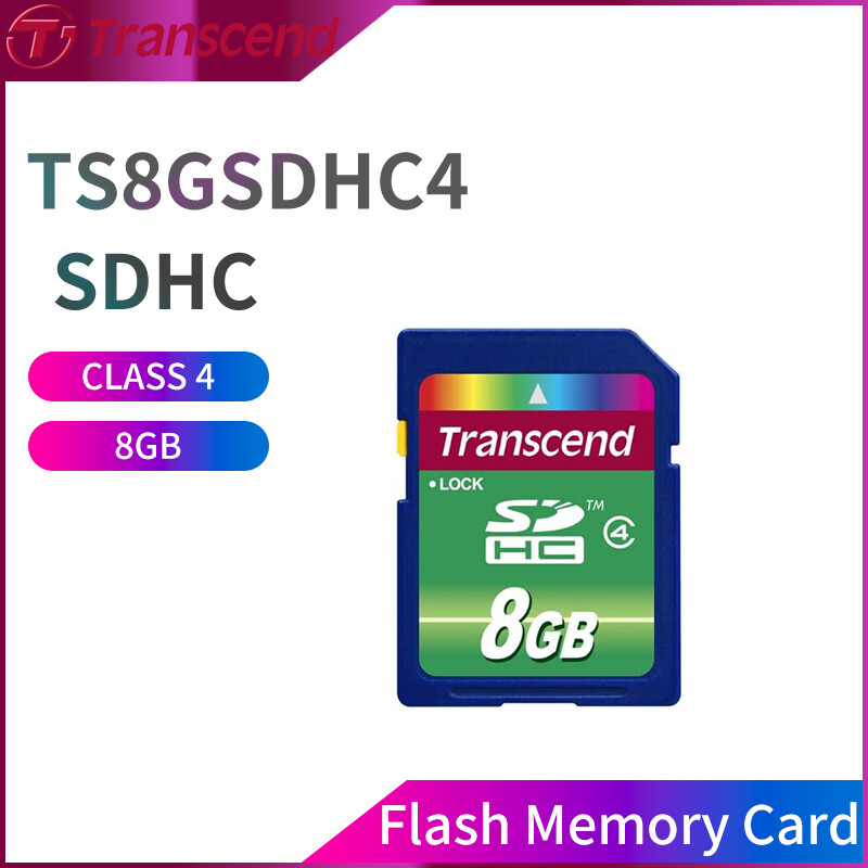 Thẻ Nhớ Flash Transcend SDHC Class4 8GB SDHC CLASS 4 (TS8GSDHC4)