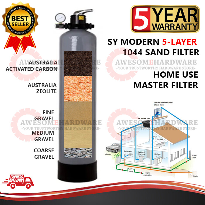 SY MODERN 1044 FRP OUTDOOR MASTER WATER FILTER SAND FILTER WITH