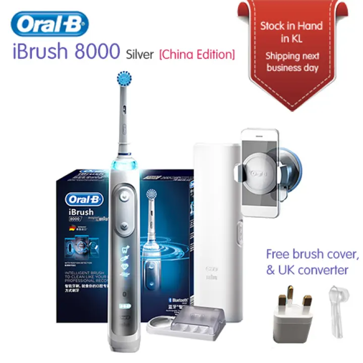 oral b ibrush 8000