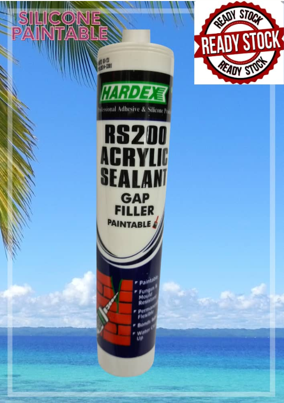 Hardex RS200 Acrylic Sealant /gap filler /paintable/silicone white