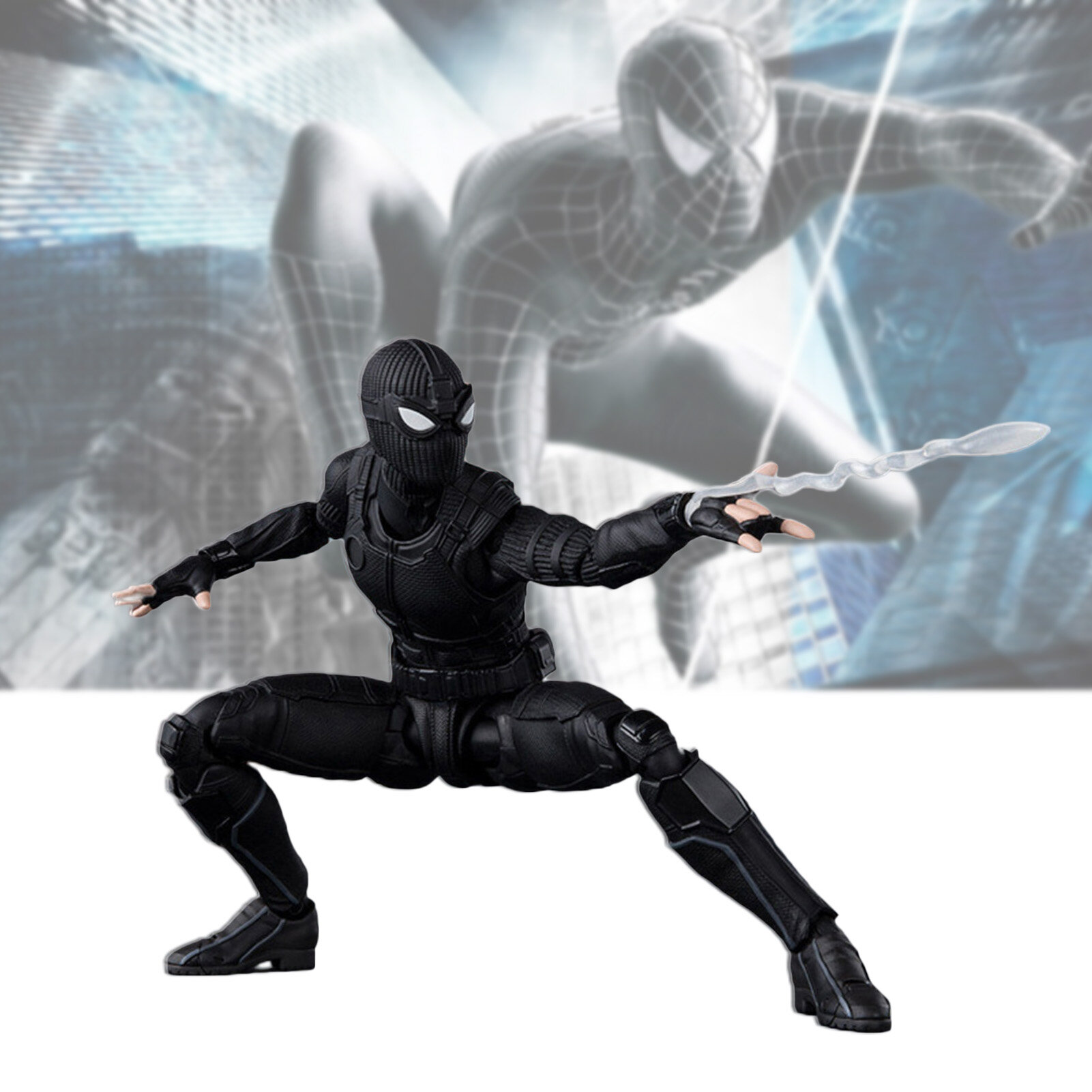 Realistic Spiderman Figure Movable Joints Interesting Marvel Character Avengers Anime Toy for Kids Lovely Spiderman Model