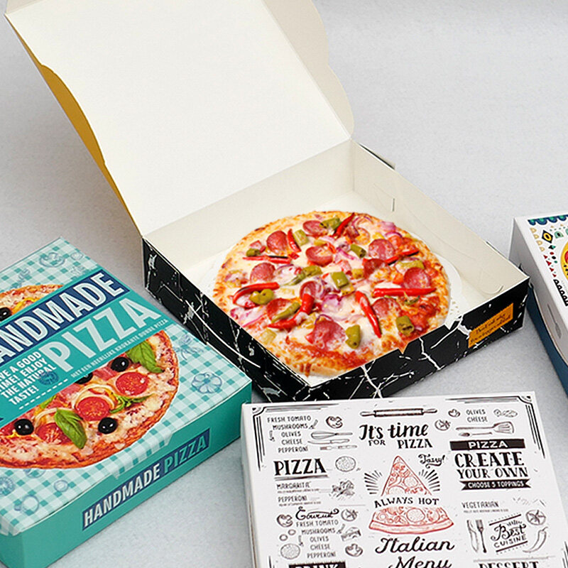 4/5 inch 8 inch pizza box takeaway pizza box cheese box pizza packing