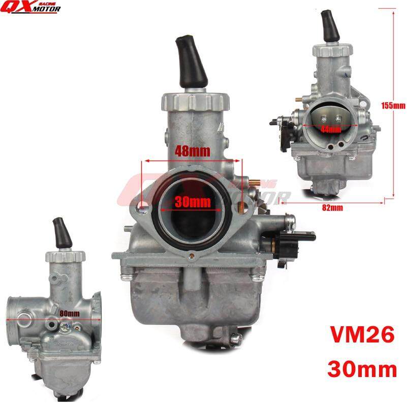 Mikuni vm26 carb PZ30 30 มิลลิเมตร carburator สำหรับจีน CG CB 200cc 250cc จักรยานสกปรก motorcross ATVs รถจักรยานยนต์ประดับชิ้นส่วน