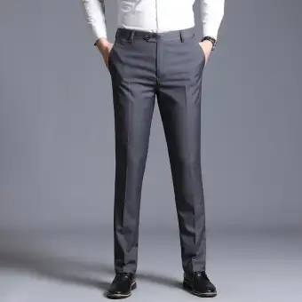 mens slim dress pants