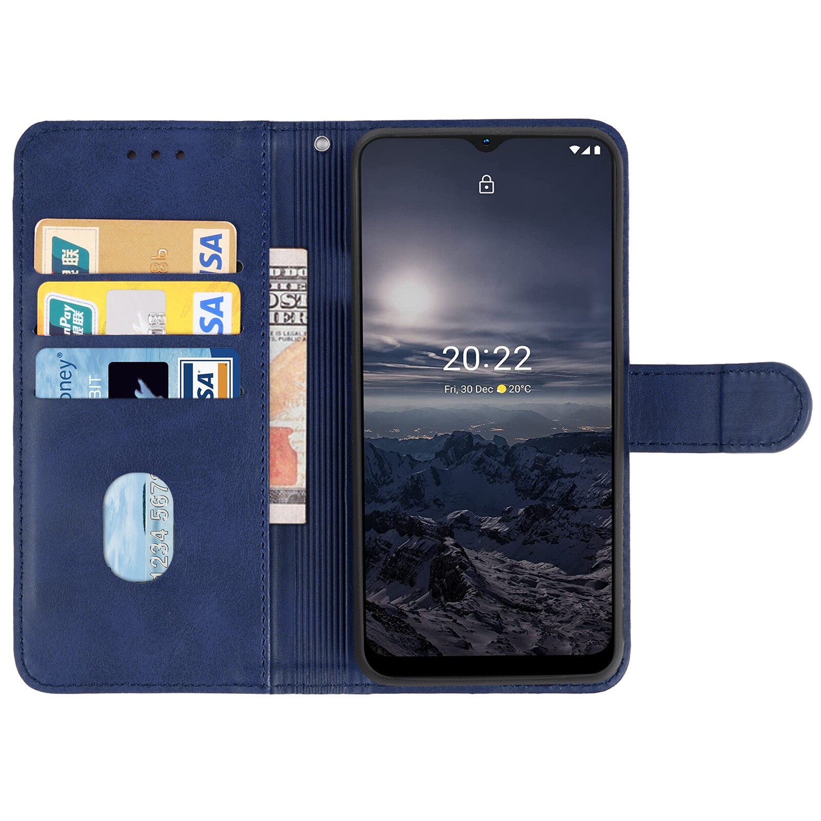 HAWEEL For Nokia G21 / G11 Leather Phone Case