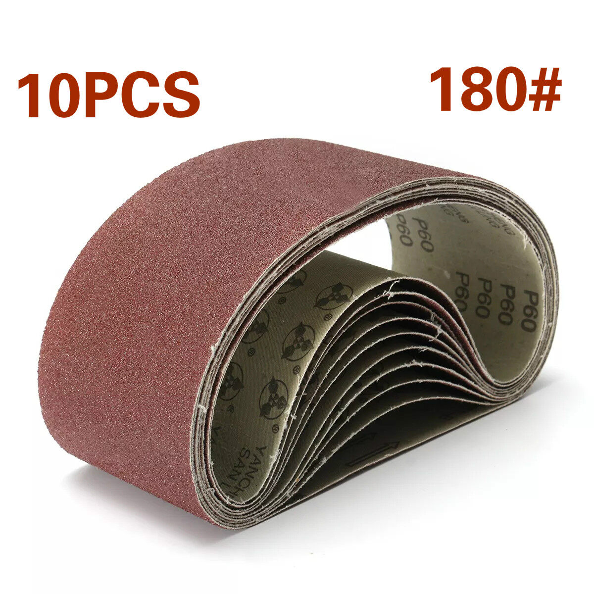 533x75mm Sanding Belt 40~1000 Grit Abrasive Belts For Metal Wood Polishing Tool 