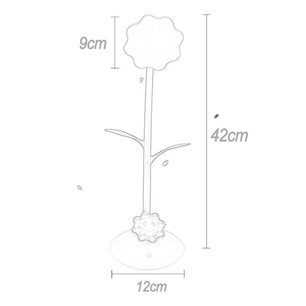 UINN ĐÈN Sạc LED để bàn điện thoại di động giá đỡ học tập nhỏ để bàn