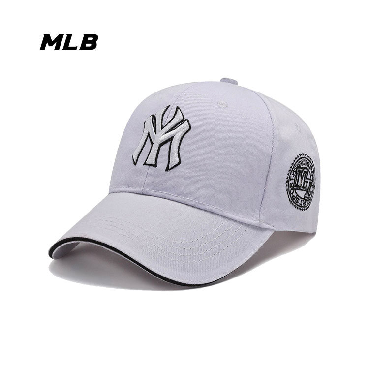 NEW mlb hat NY/LA Letter Embroidered Baseball Hat Men's and Women's Outdoor Sunshade Leisure Sports Duck Tongue Hat