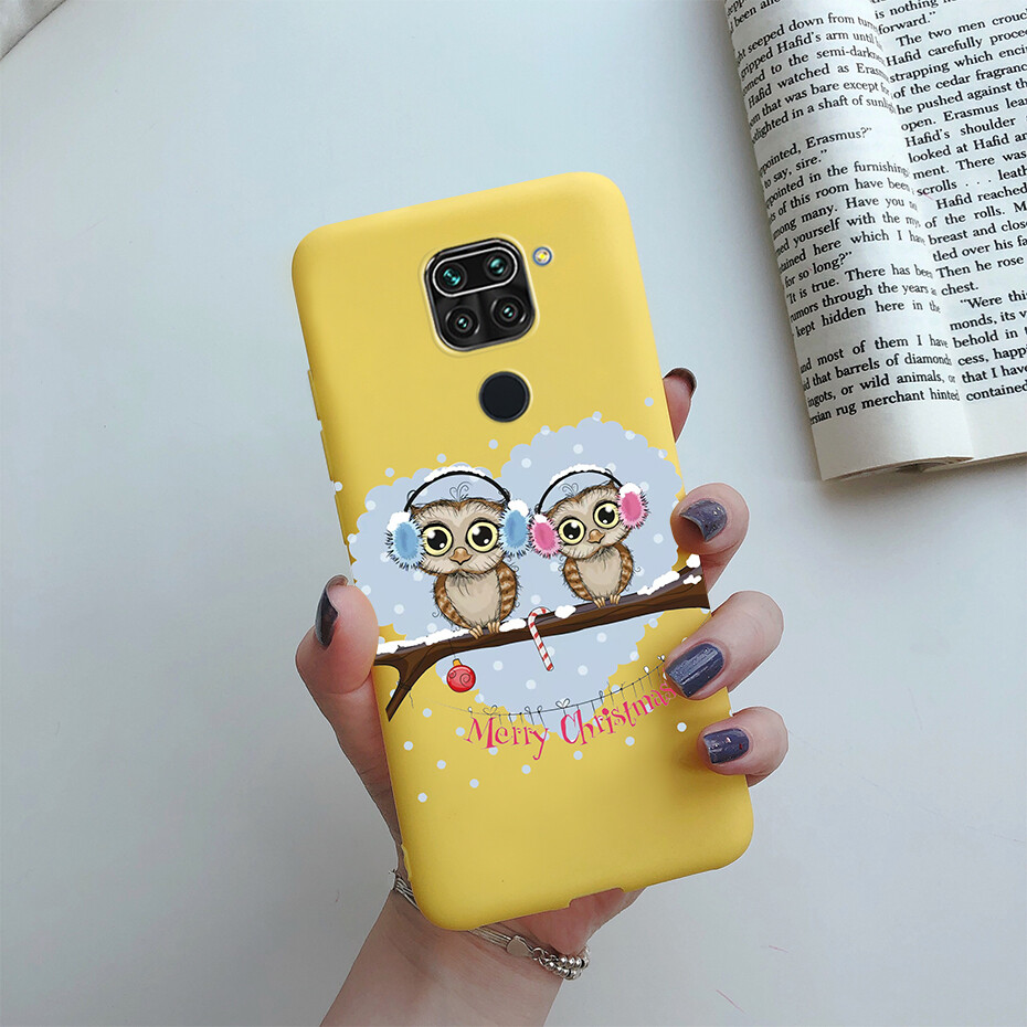 Cute Silicone Case For Xiaomi Redmi Note 9 / Note 9s / Note 9 Pro / Note 9 Pro Max Back Cover Soft Slim Phone Casing