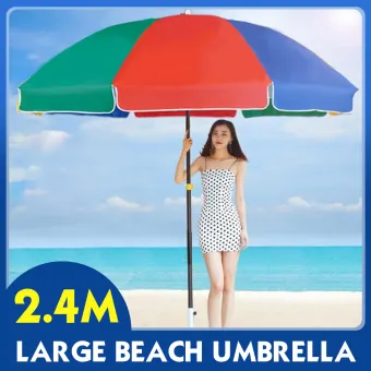 large beach umbrella