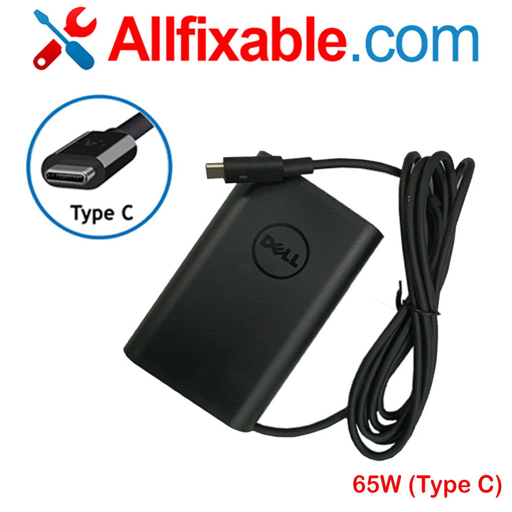 Dell Latitude 3310 5300 7200 7400 9410 2-in-1 5V 2A / 9V 2A / 15V 3A / 20V   (Type C) 65W Laptop / Notebook Compatible Adapter / Charger | Lazada