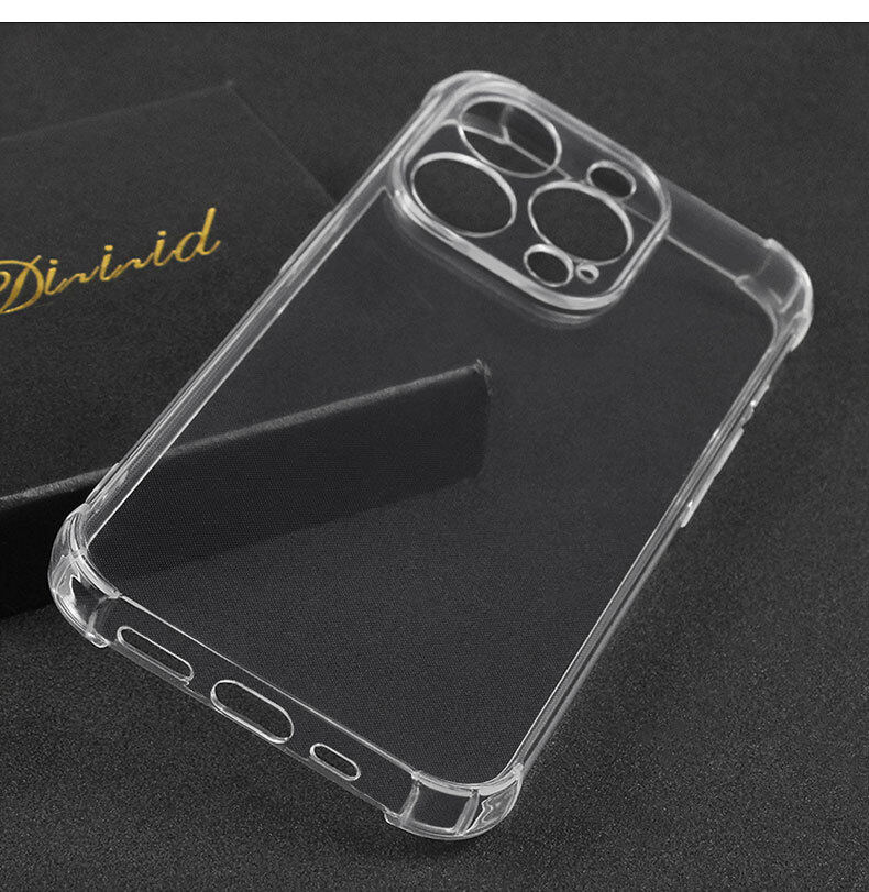 Transparent Cover for iPhone 15 13 12 11 Pro Max iPhone14 iPhone15 Plus iPhone13 iPhone12 mini iPhone11 Shockproof Shell iPhone 6 iPhone7 iPhone8 Plus iPhone X XR XS Max Soft Jelly Case