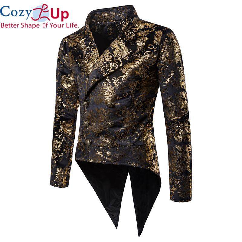Áo Vest Nam Cozy Up Steampunk Hombre Paisley Họa Tiết Hoa, Áo Vest Nam Hai Hàng Khuy, Biểu Diễn Trên Sân Khấu, Đám Cưới