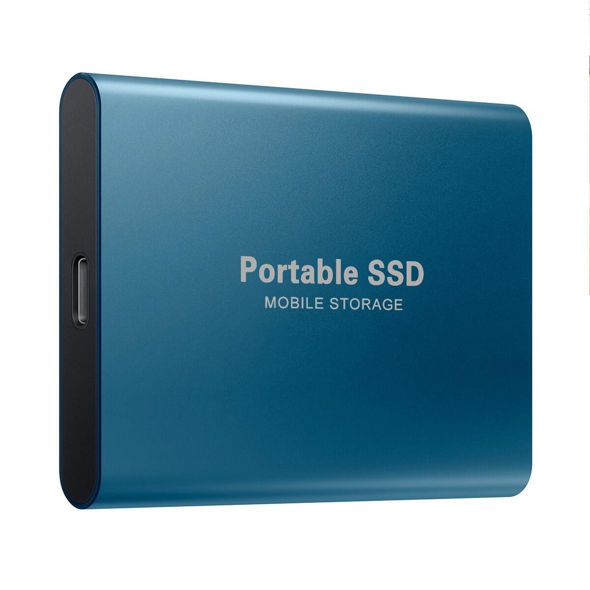 Portable high-speed mobile solid state drive 128tb 16tb 64tb ssd mobile hard drives external storage decives for laptop