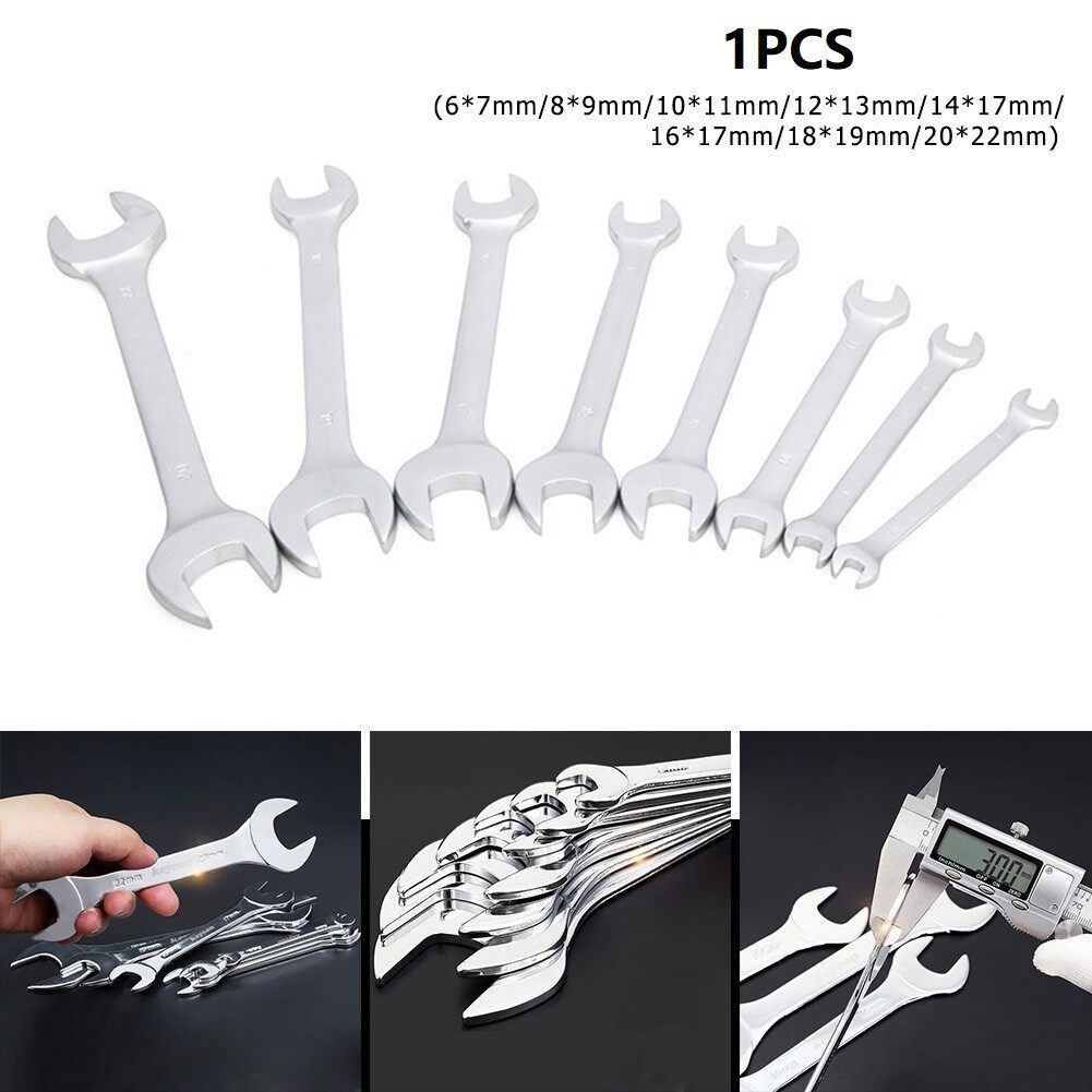 Thin Open End Wrench Set Ultrathin Flat Wrench Tool for Plumbing