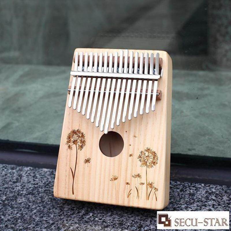SECU-STAR 17 Key Wooden Kalimba Thumb Piano Finger Piano Percussion Instrument with Accessories Malaysia