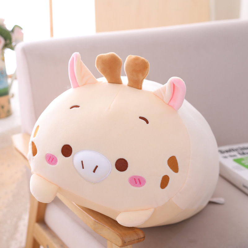 Đồ chơi nhồi bông gấu trúc mềm dễ thương gấu trúc khủng long gấu mèo ếch đồ chơi nhồi bông mềm đồ chơi búp bê thú nhồi bông hươu voi gà hamster đồ chơi gối cho bé gái
