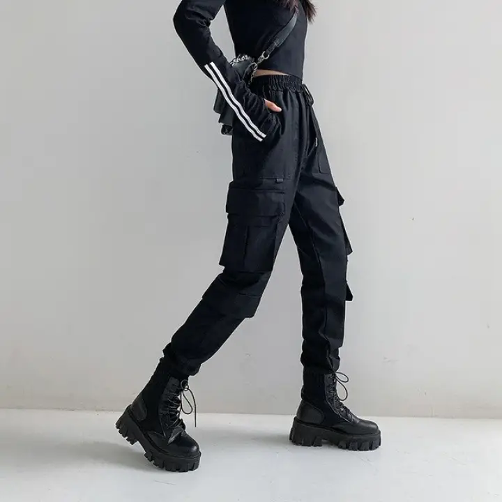 cargo jeans high waist