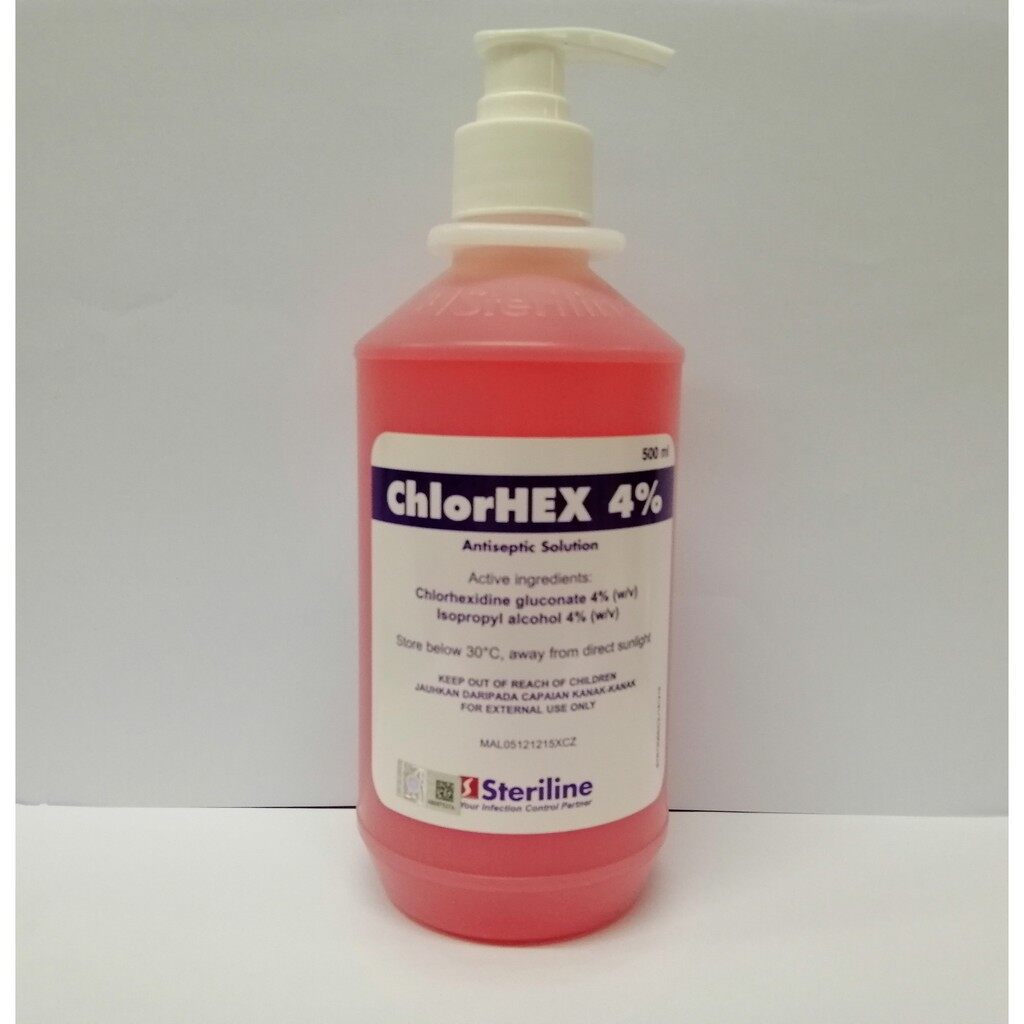 [WEST MALAYSIA ONLY]STERILINE CHLORHEX 4% ANTISEPTIC CHLORHEXIDINE ...