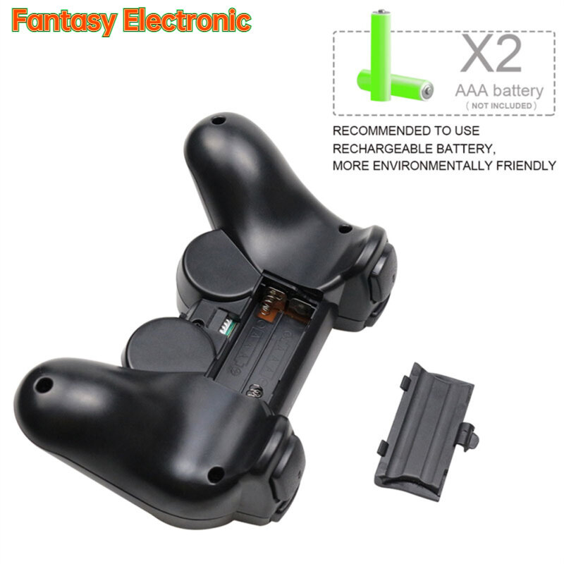 FE Fast Response No Delay Wireless Gamepad Double Vibration Shock Joypad Usb Pc Game Controller Compatible For Sony Ps2 Console Joystick