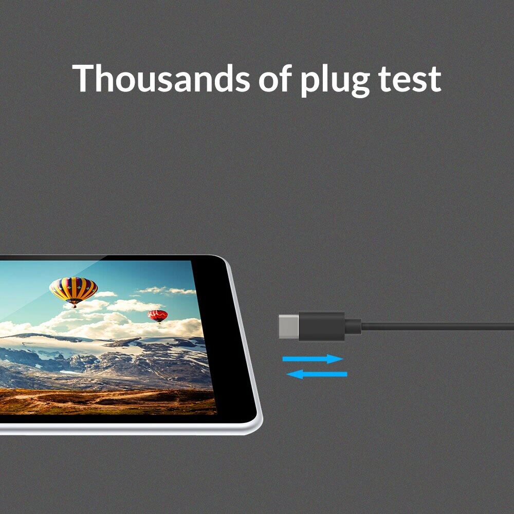 ORICO USB Type C Cable for Xiaomi Mi9 Redmi Note 7 USB C Mobile Phone Cable Fast Charging Type-C Cable