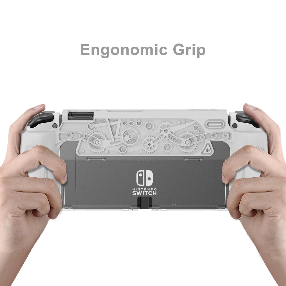Ốp Bảo Vệ Vỏ Lưng Bọc Giáp Chống Sốc Cho Bộ Chuyển Đổi Nintendo & Switch Oled Ốp Điện Thoại TPU Tay Nắm