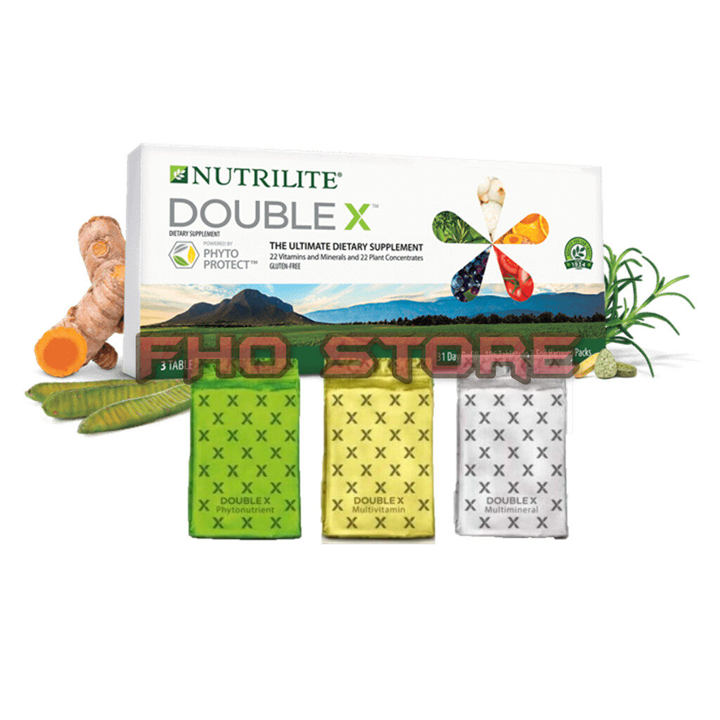 Amway Nutrilite DOUBLE X Multivitamin Multimineral Concentrate Refill ...