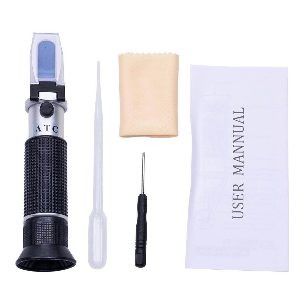 Yieryi 0-32% Brix Refractometer sugar Refractometer Ror Brix Sugar Beer ATC Optical Test Meter With Leather box