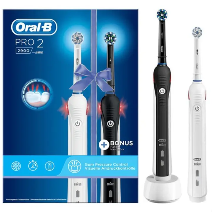 oral b electric toothbrush twin pack