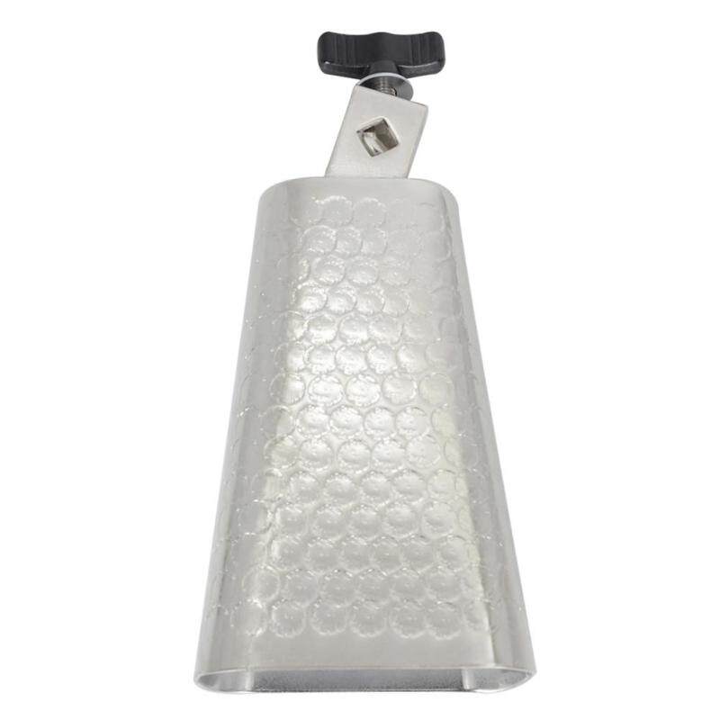 WangWang 6 Inch Kim Loại Thép Không Gỉ Cattlebell Cowbell Cá Tính Bò Chuông Bộ Gõ Nhạc Cụ