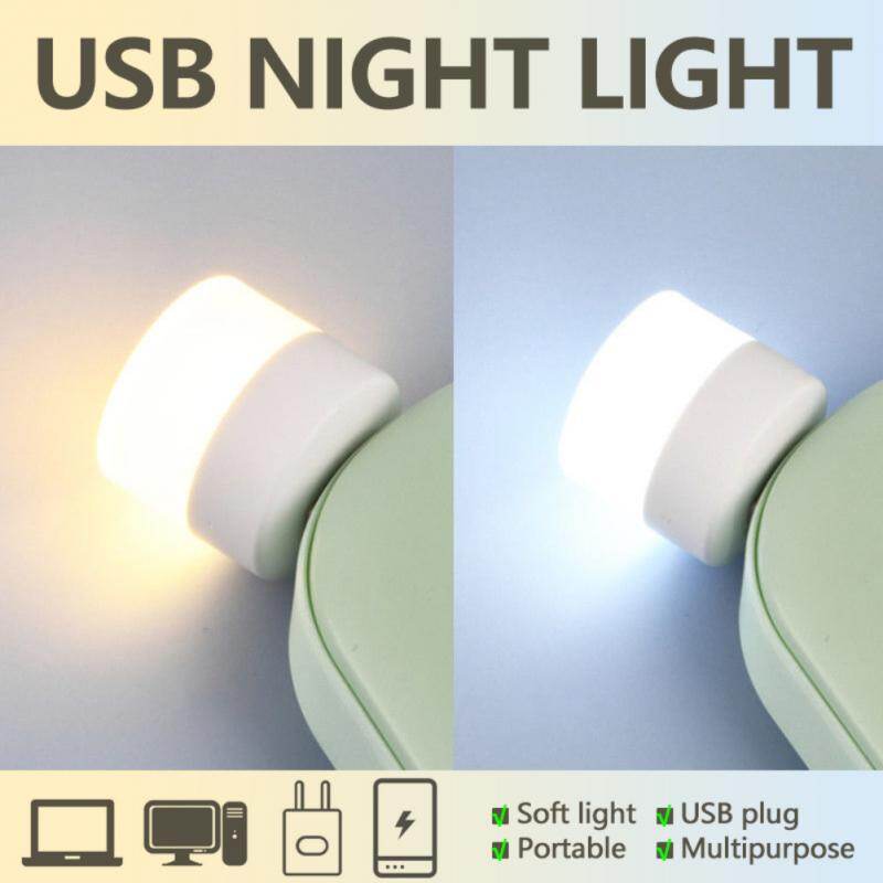 Đèn led chuôi cắm USB dùng để đọc sách làm đèn ngủ-INTL
