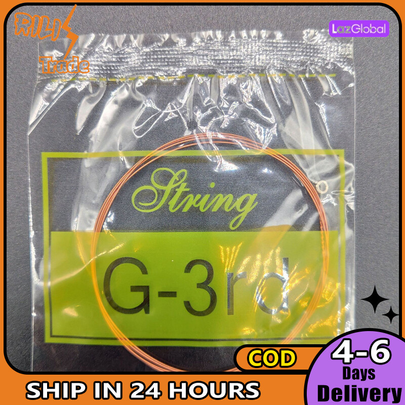 Acoustic Guitar Strings E-1st B-2nd G-3rd D-4th A-5th E-6th Single String Stainless Steel Wire Guitar Replacement Parts