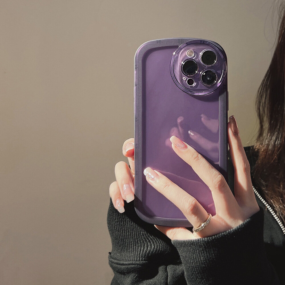 Simple Solid Color Transparent Soft Silicone Cute Casing IPhone 15 15plus 15pro 15promax 14 14plus 14pro 14promax  13 13Pro 13pro Max  12 12Pro 12Pro Max 11 11Pro 11ProMax XS Max XR XS Case for I Fashion Phone Cover