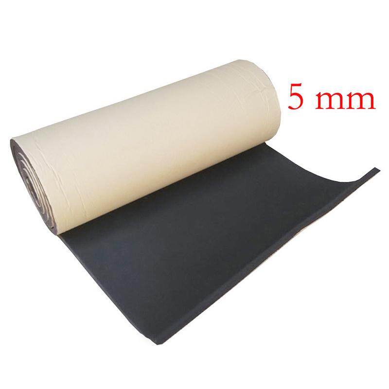 50 * 100cm thick automotive insulation tube rubber foam 5mm