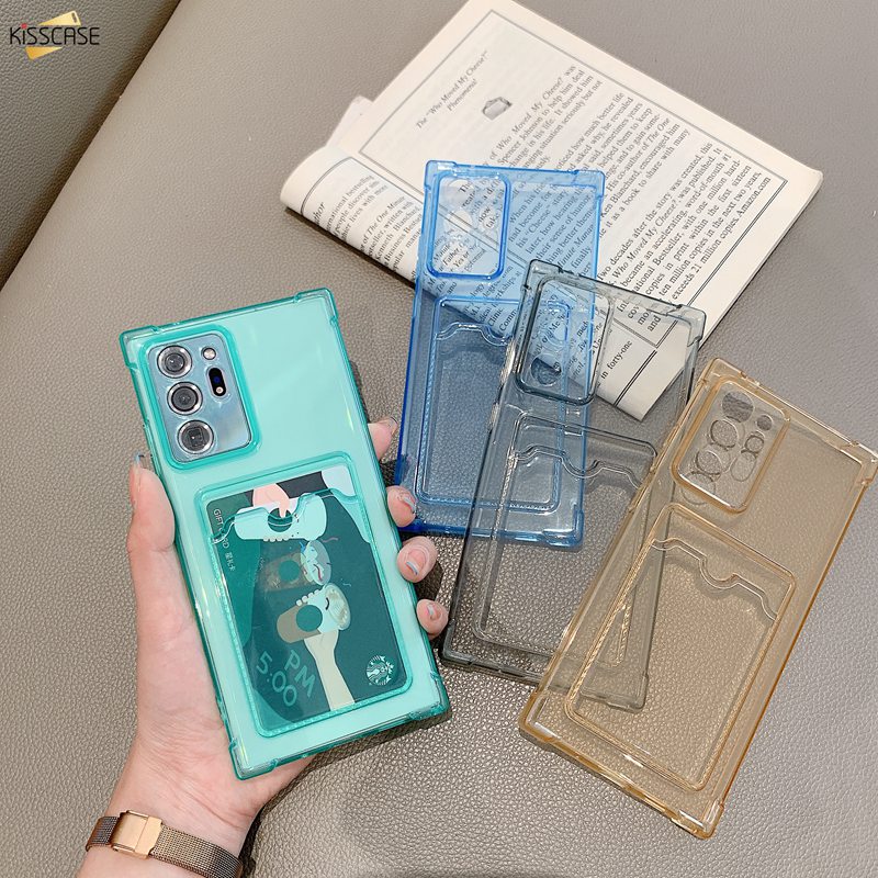 Kisscase for samsung note 20 ultra samsung note 20 phone case card anti-wear anti-fall phone case
