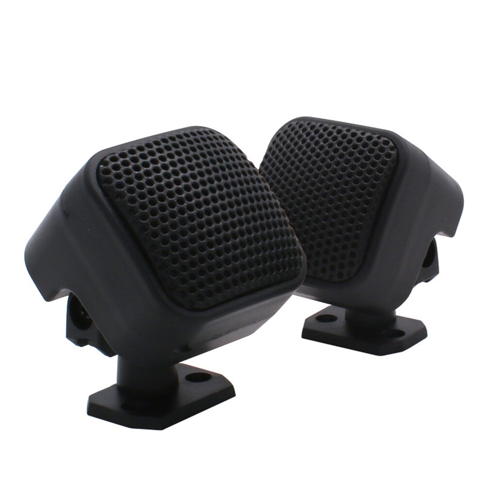 1 Pair Car Tweeter Mini Stereo Speaker Music Audio Loudspeaker 12v Dc For Car Audio System