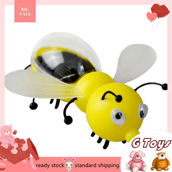 【G Toys】qingsi 1 Bộ Ong Điên Năng Lượng Mặt Trời Mô Hình Ong Điên Hoạt Hình Giáo Dục