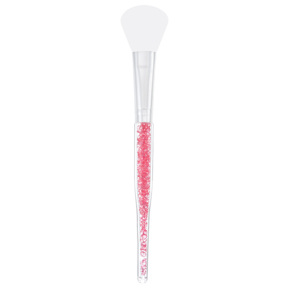 BEAUTYBIGBANG Rhinestone Silicone Face Mask Brush Facial Applicator Makeup Tools