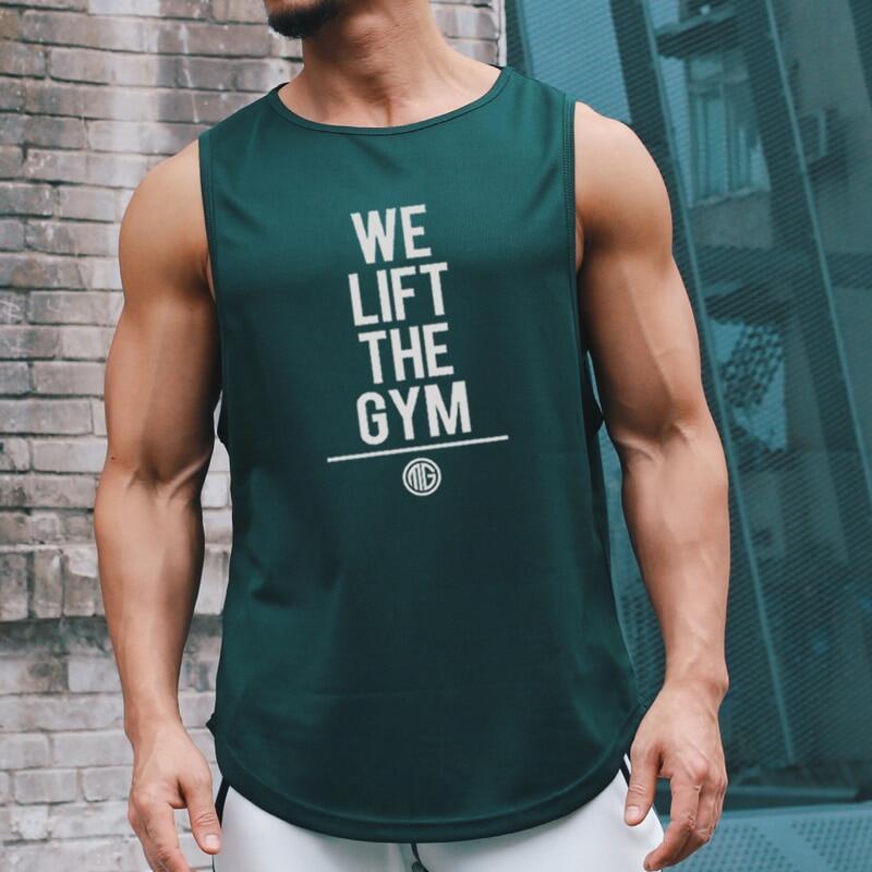 Mens Gym Training Vest Running Workout Bodybuilding Mesh Casual Tank Top Fitness Fashion Sporting Sleeveless Quick Dry Singlets