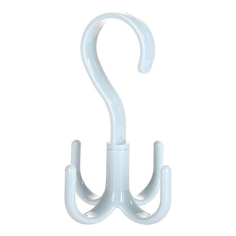 5PCS Multi-purpose Scarf, Clothes Rack, Belt Bag, Receiving Shelf, Plastic Clothes Hanger