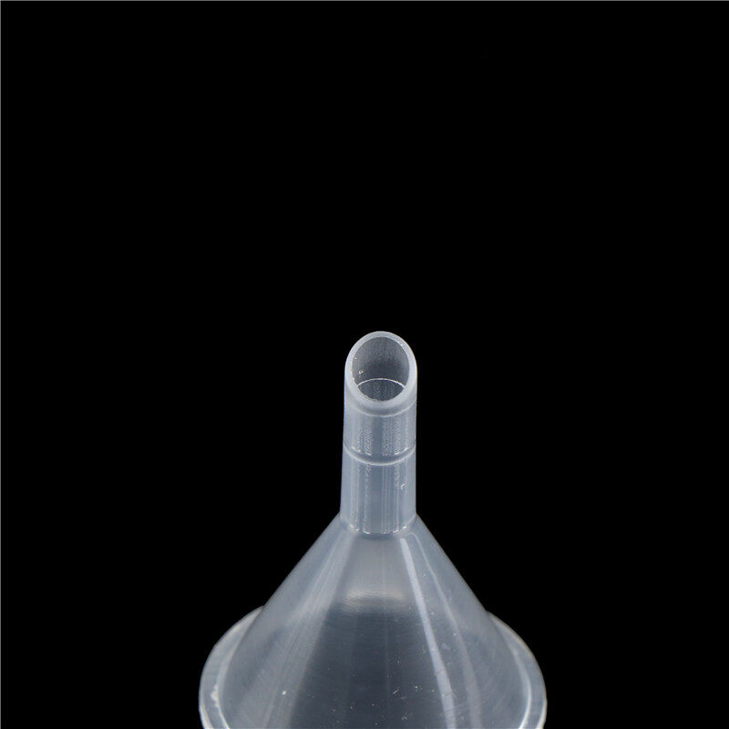 miankeji 10pcs Mini Plastic Funnel Hopper Perfume Emulsion Packing Tool Kitchen Gadgets