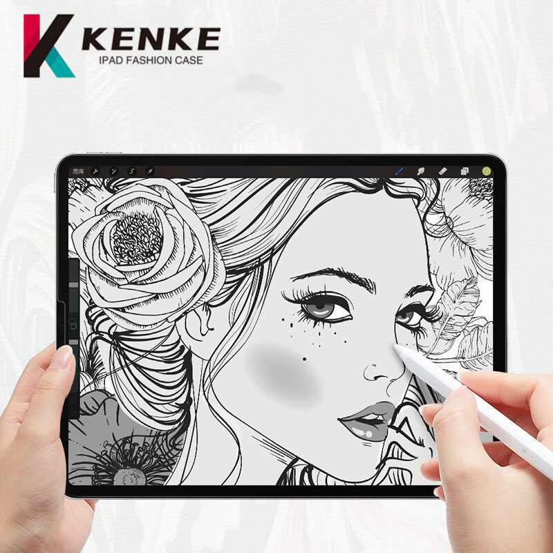 KENKE iPad film, iPad paper film, special film for painting, suitable for: iPad 2019 Air3 10.5 inch, iPad Pro 10.5 inch, paper film, anti-blue light, matte texture, iPad Air film.